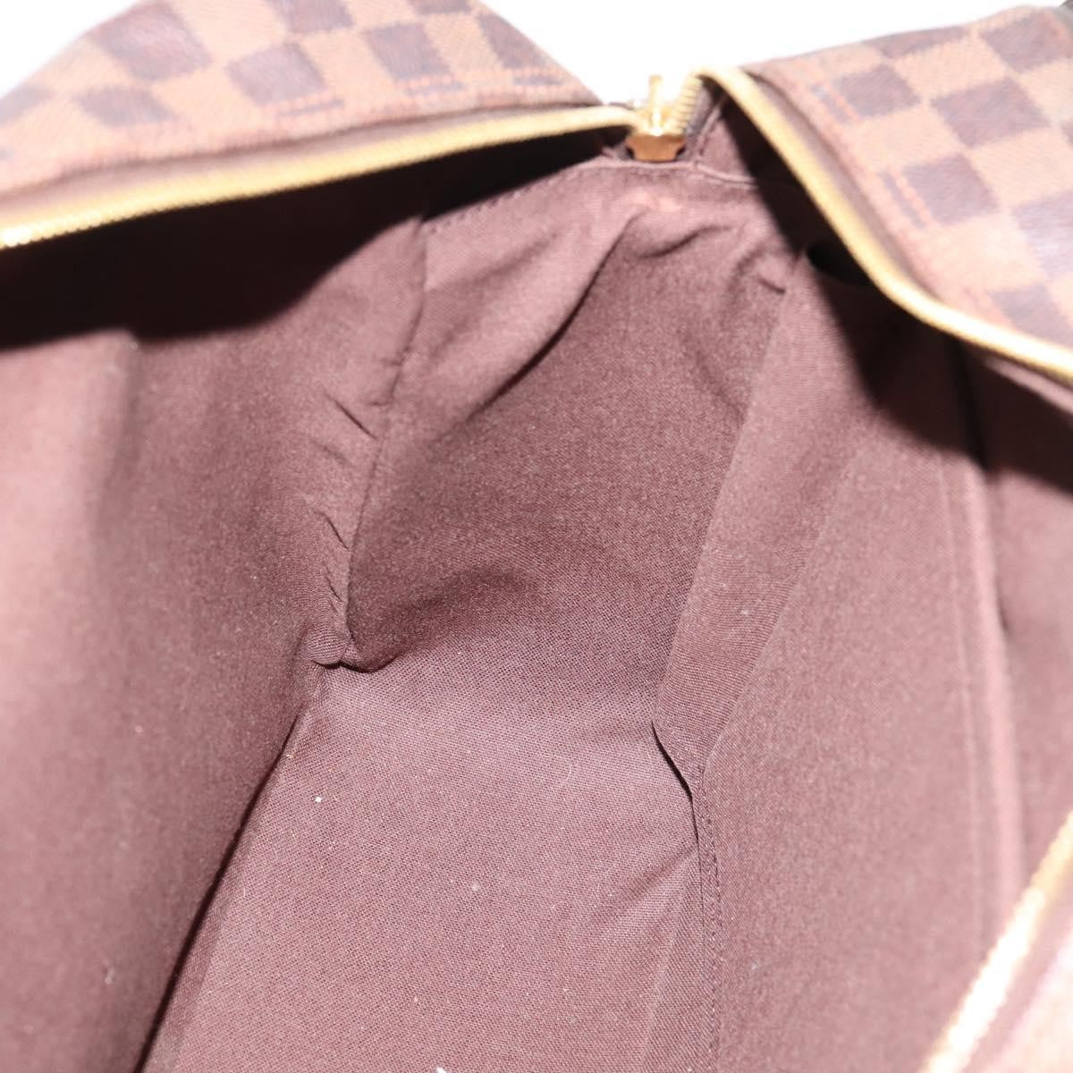 Louis Vuitton Icare Laptop Damier Ebene Brown Canvas Briefcase Bag (Pre-Owned)