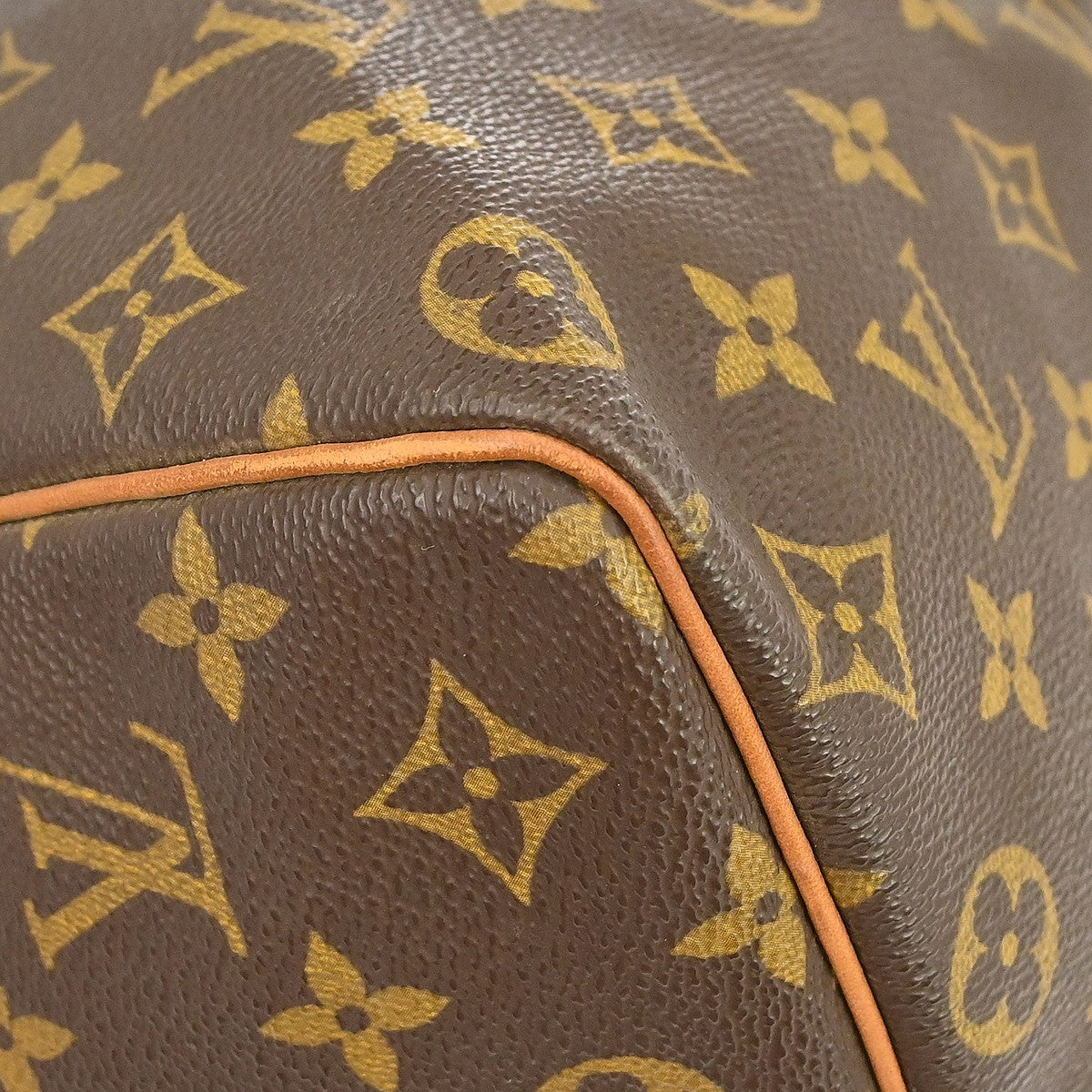 Louis Vuitton Keepall Monogram Canvas Brown Canvas Travel Bag Bag (Pre-Owned)