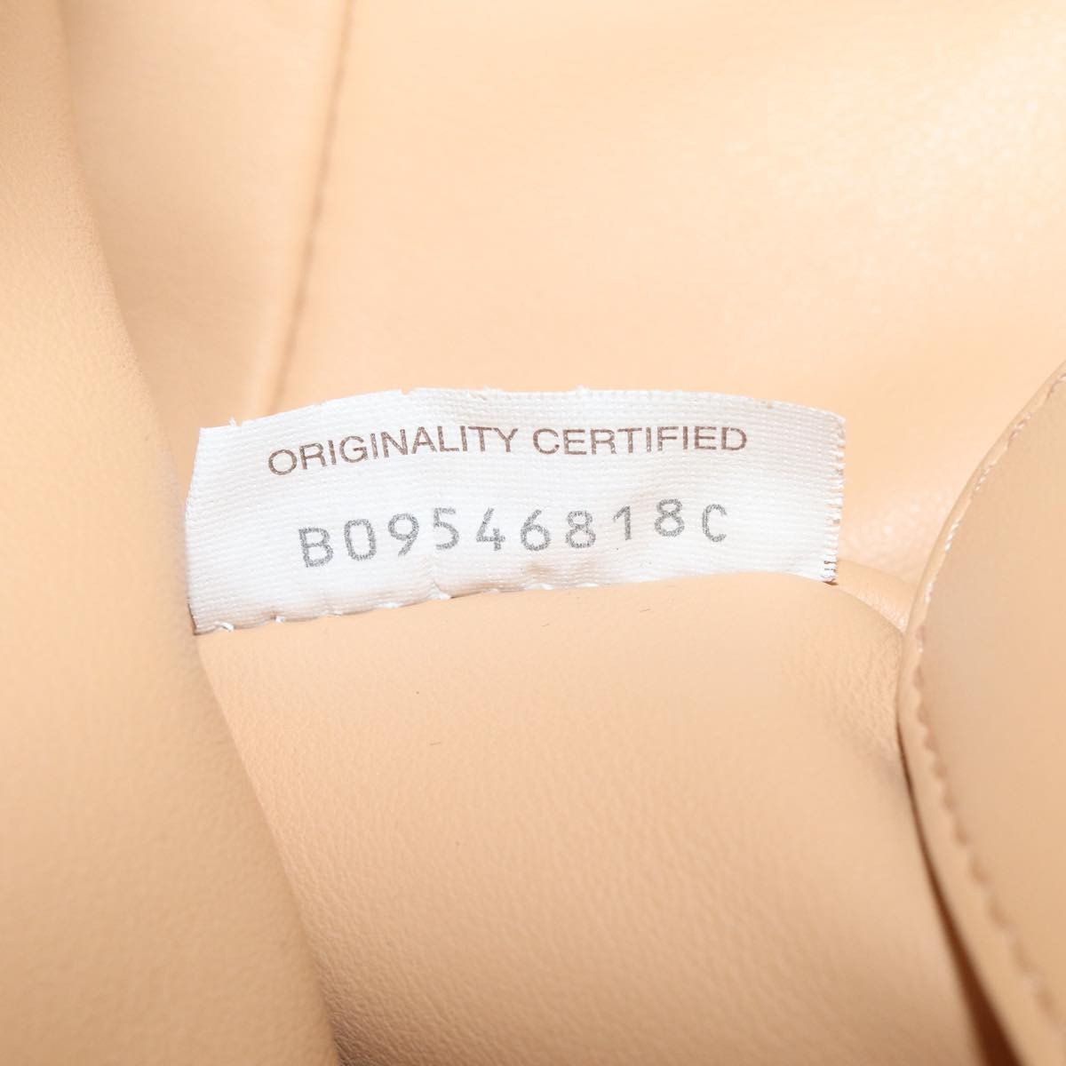 Bottega Veneta Beak Leather Beige Leather Tote Bag Bag (Pre-Owned)