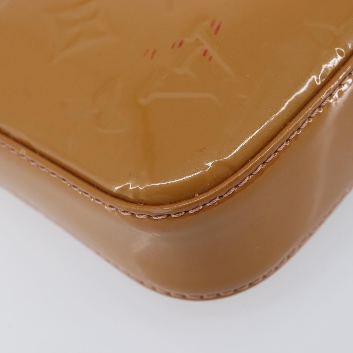 Louis Vuitton Pochette Accessoires Nm Monogram Vernis Brown Patent_Leather Clutche & Pouche Bag (Pre-Owned)