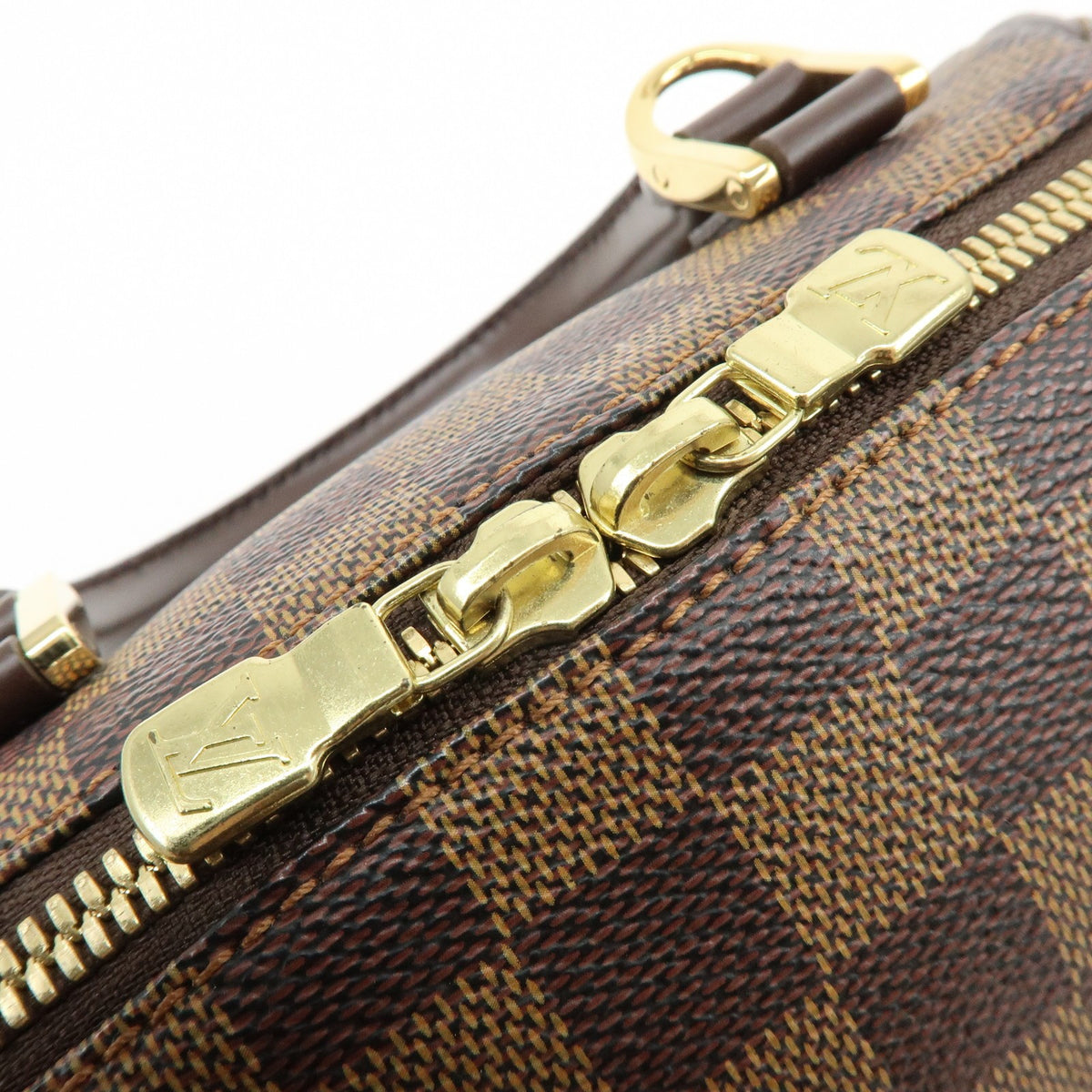 Louis Vuitton Ribera Damier Brown Canvas Handbag (Pre-Owned)