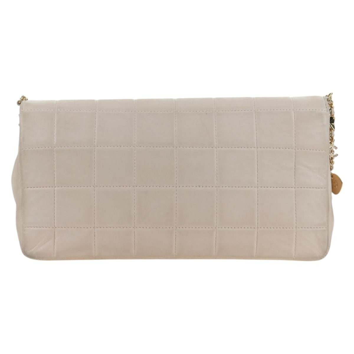 Chanel Chocolate Bar Accordion Reissue Flap Quilted Lambskin Pink_Gold Leather Handbag (Pre-Owned)