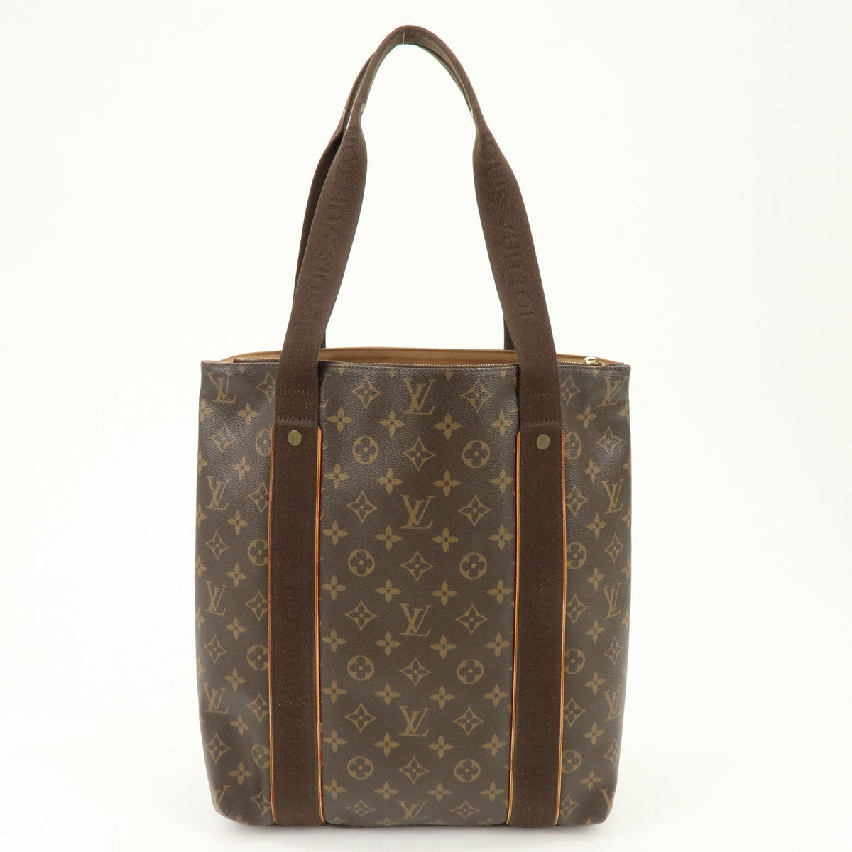 Louis Vuitton Cabas Beaubourg Monogram Canvas Brown Canvas Tote Bag Bag (Pre-Owned)