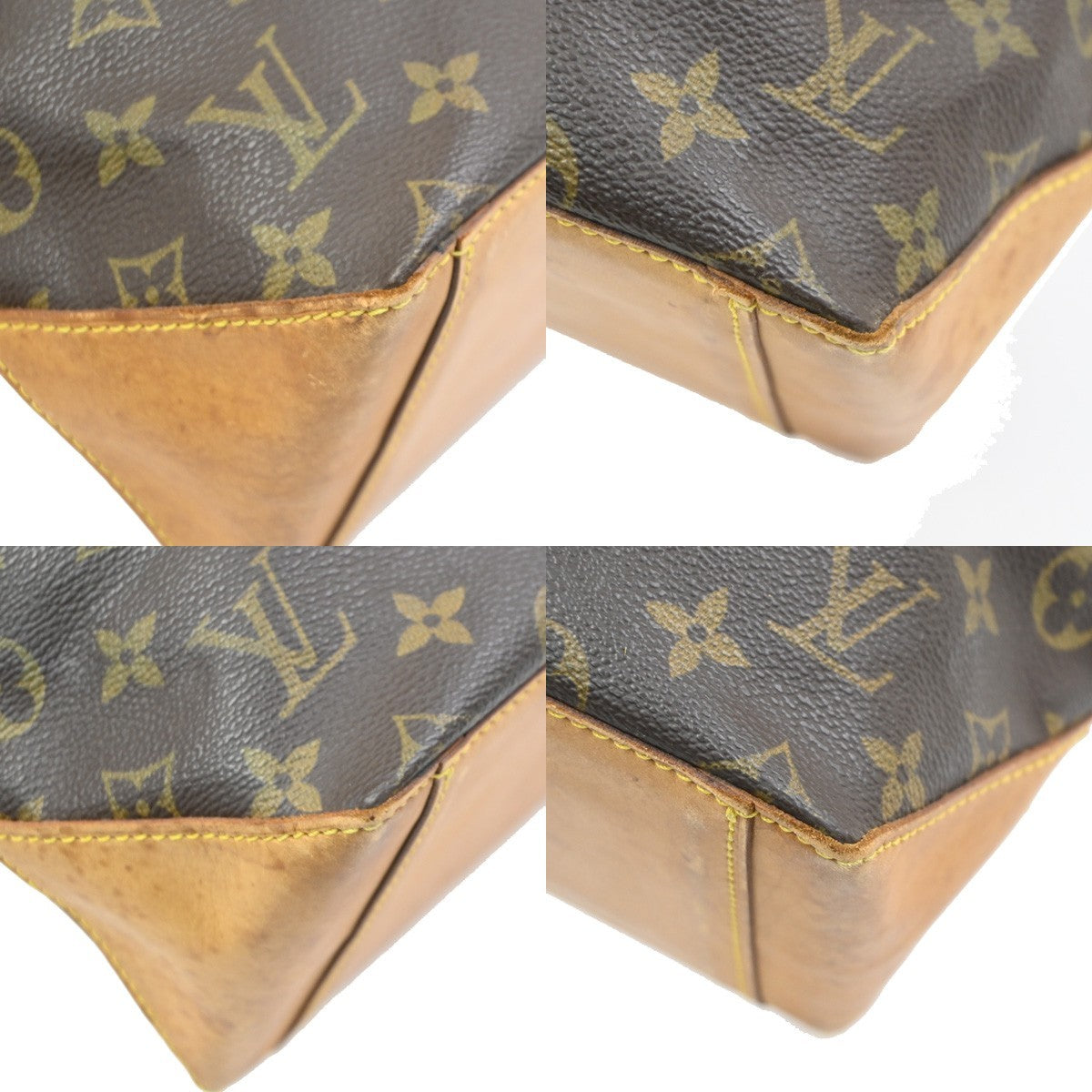 Louis Vuitton Cabas Piano Monogram Canvas Brown Canvas Tote Bag Bag (Pre-Owned)