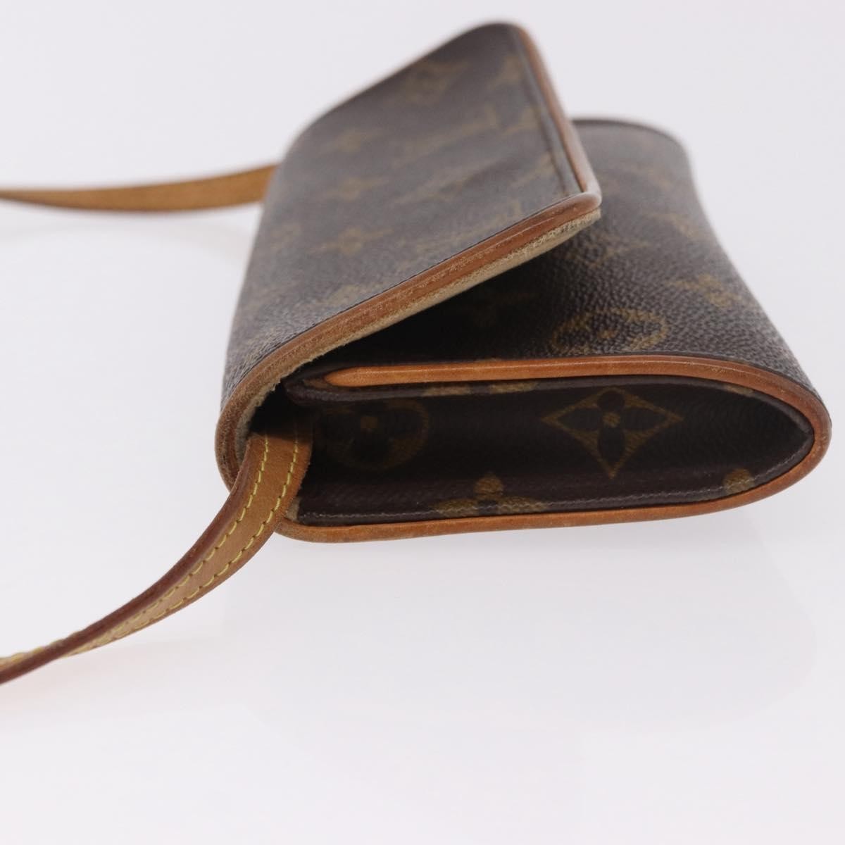 Louis Vuitton Twin Monogram Canvas Brown Canvas Clutche & Pouche Bag (Pre-Owned)