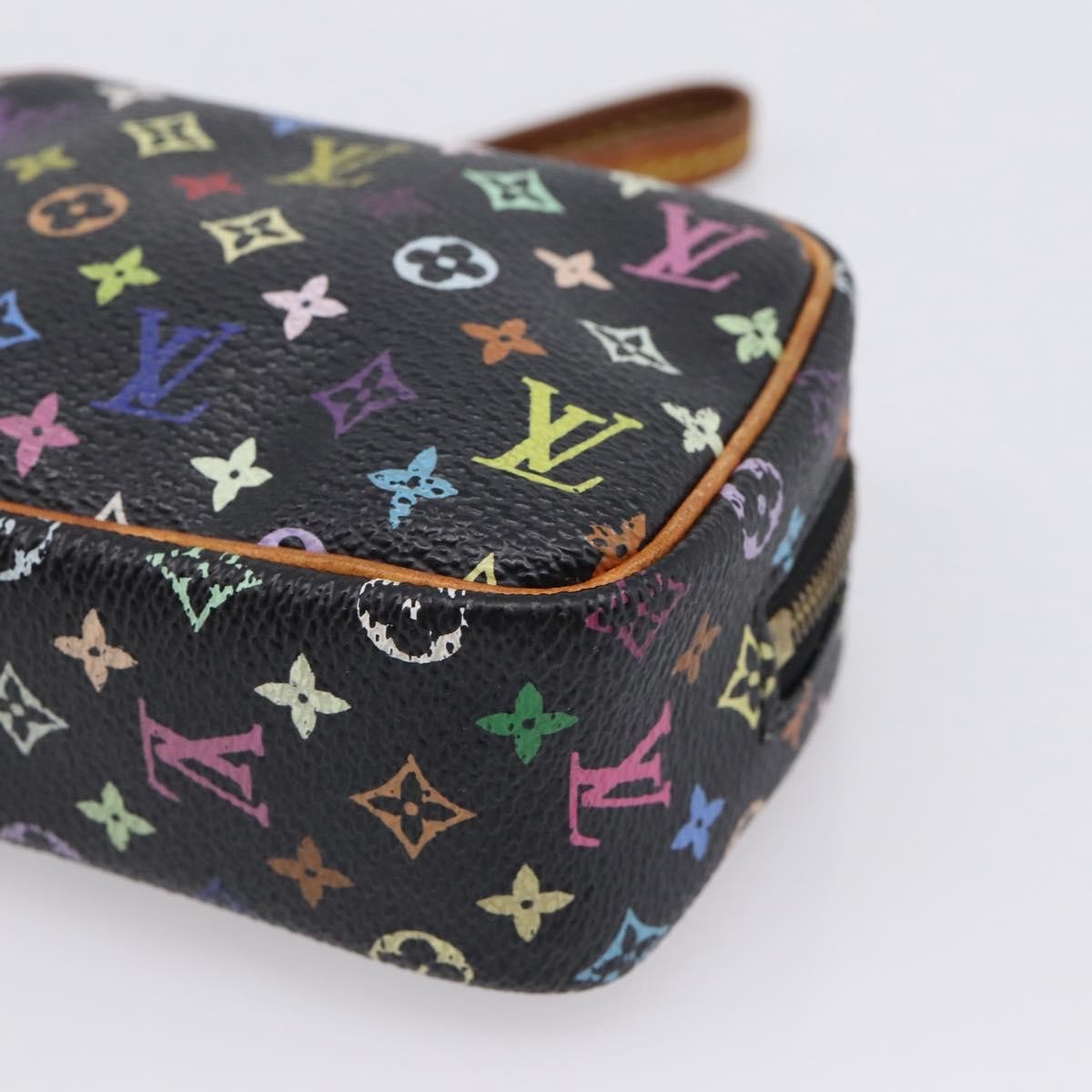 Louis Vuitton Wapity Trousse Monogram Multicolor Black Canvas Clutche & Pouche Bag (Pre-Owned)