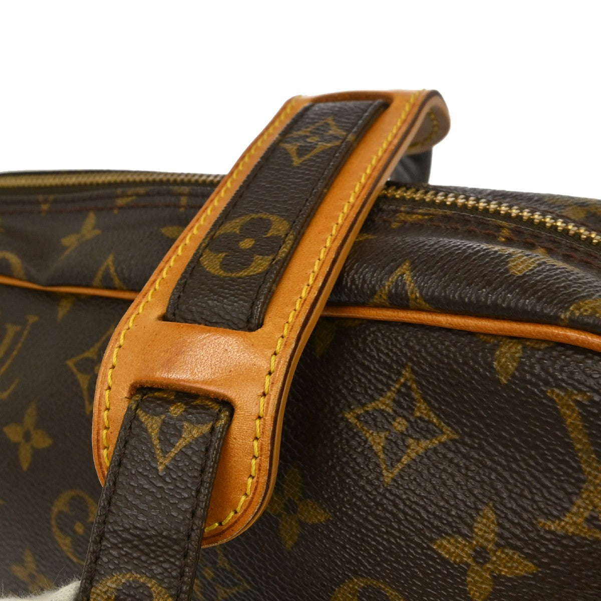 Louis Vuitton Nil Messenger Monogram Canvas Brown Canvas Handbag (Pre-Owned)