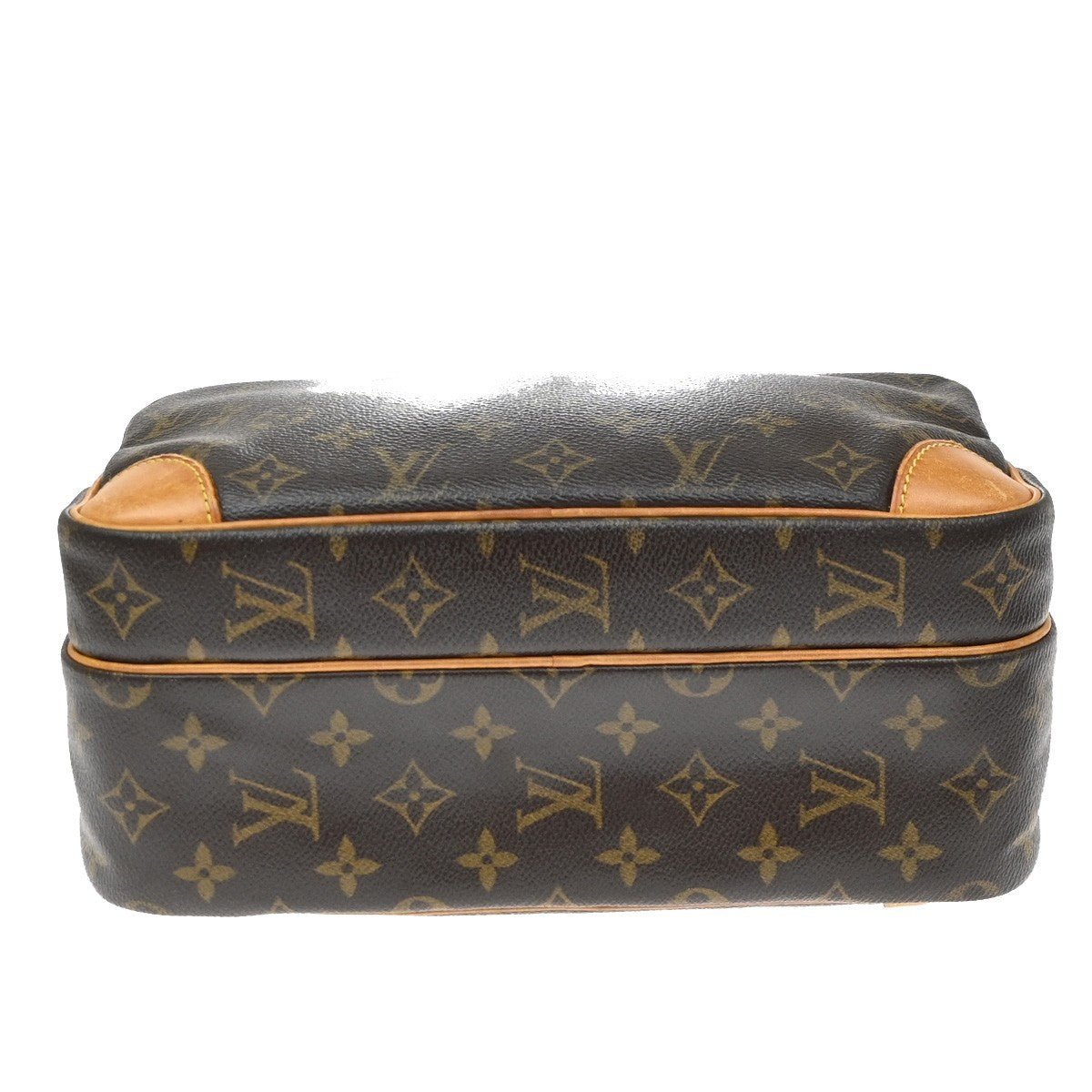 Louis Vuitton Nil Messenger Monogram Canvas Brown Canvas Handbag (Pre-Owned)