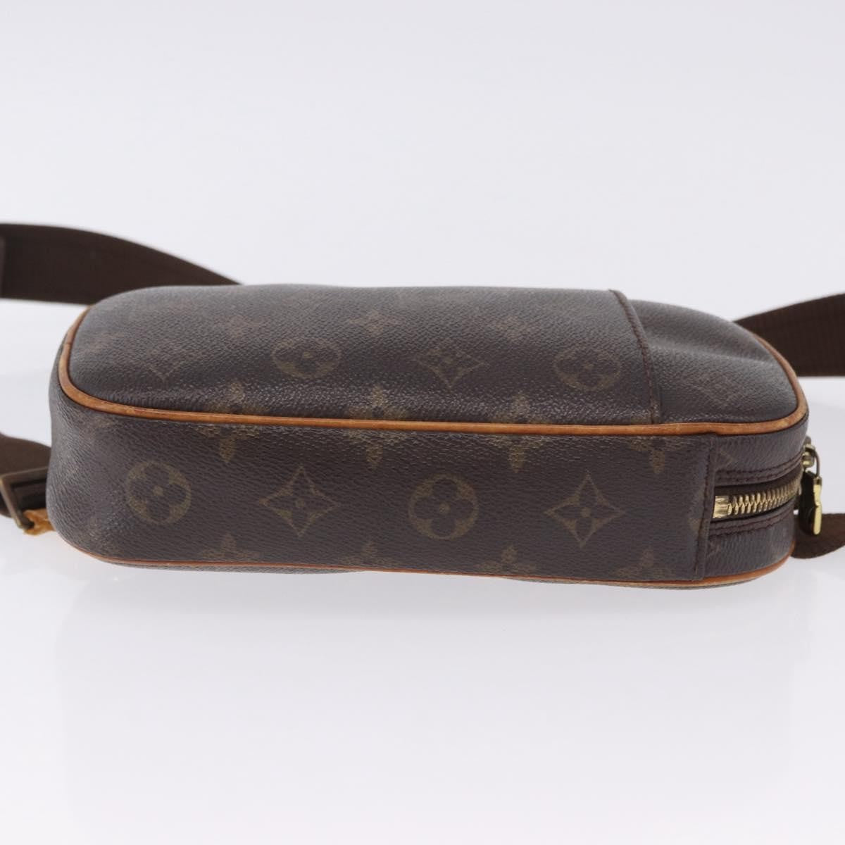 Louis Vuitton Pochette Gange Monogram Canvas Brown Canvas Clutche & Pouche Bag (Pre-Owned)