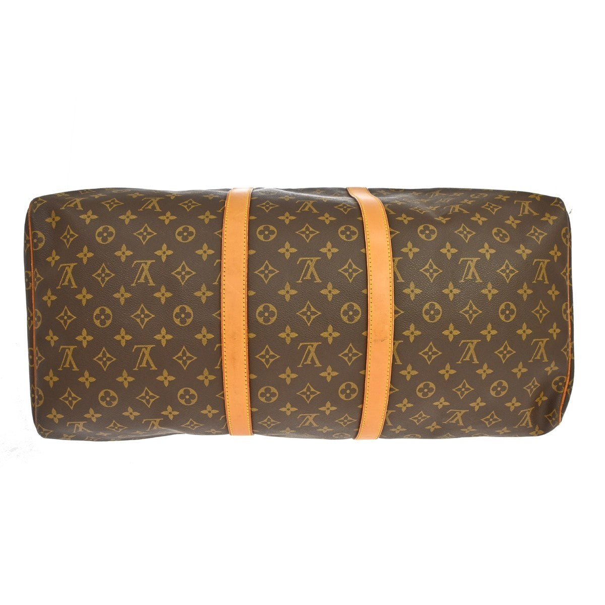 Louis Vuitton Keepall Monogram Canvas Brown Canvas Travel Bag Bag (Pre-Owned)