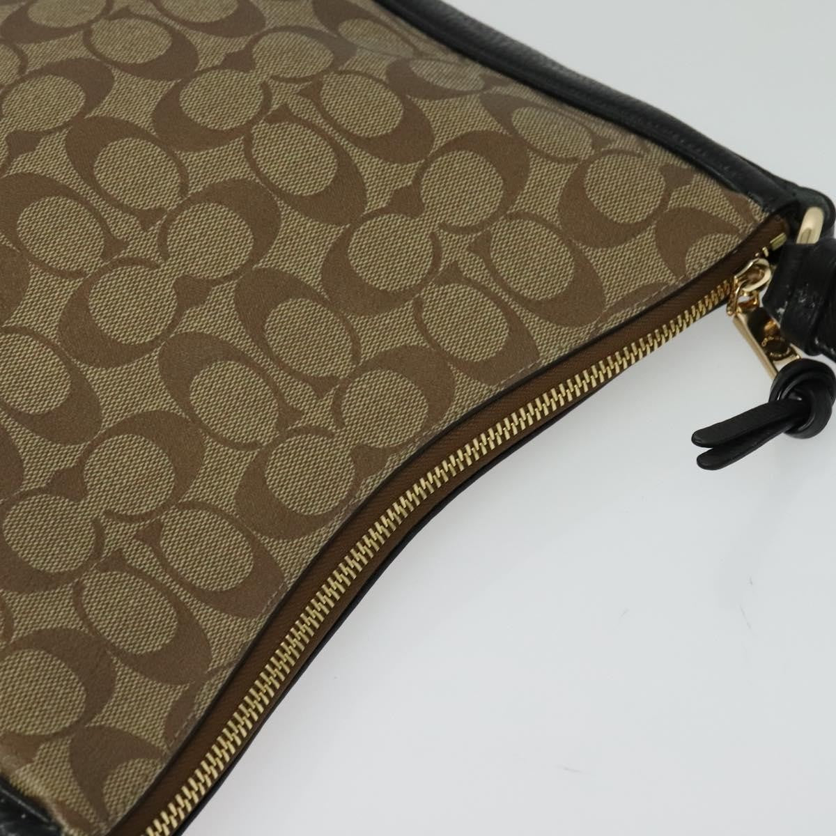 Chloe Vintage Shoulder Bag Canvas Beige Canvas Shoulder Bag Bag (Pre-Owned)