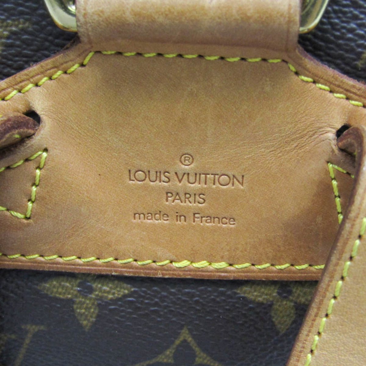 Louis Vuitton Vintage Montsouris Monogram Canvas Brown Canvas Backpack Bag (Pre-Owned)
