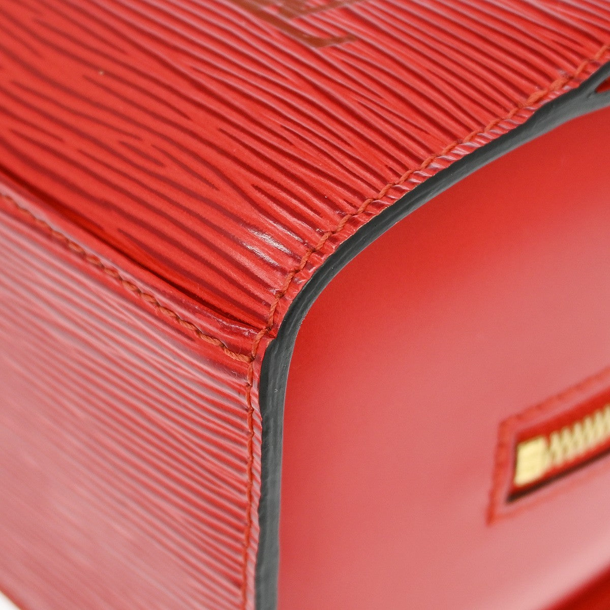 Louis Vuitton Pont Neuf Epi Leather Red Leather Handbag (Pre-Owned)
