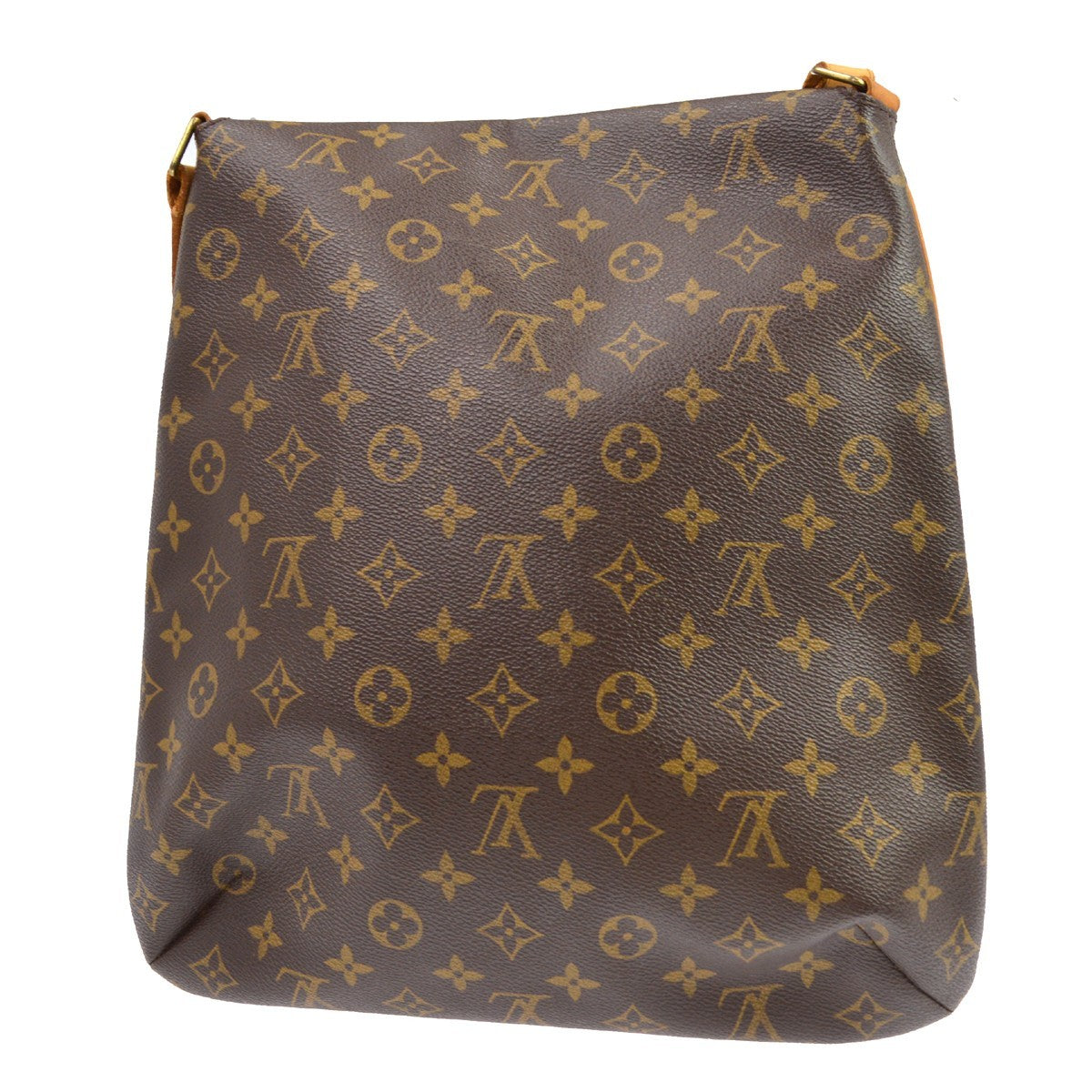 Louis Vuitton Musette Monogram Canvas Brown Canvas Shoulder Bag Bag (Pre-Owned)