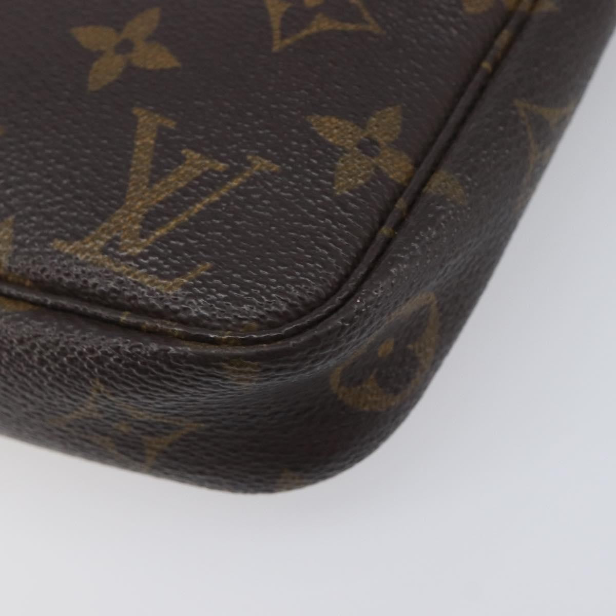 Louis Vuitton Pochette Accessoires Nm Monogram Canvas Brown Canvas Clutche & Pouche Bag (Pre-Owned)