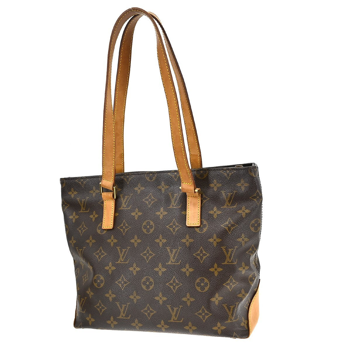 Louis Vuitton Cabas Piano Monogram Canvas Brown Canvas Tote Bag Bag (Pre-Owned)