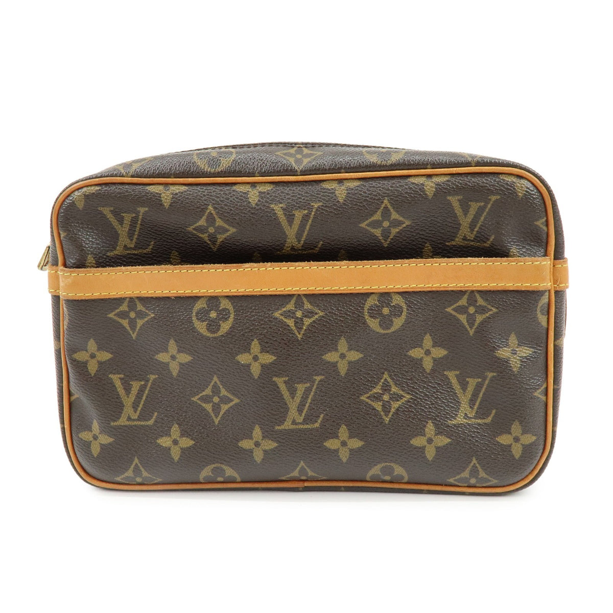 Louis Vuitton Compiegne Cosmetic Monogram Canvas Brown Canvas Toiletry Case Accessory (Pre-Owned)