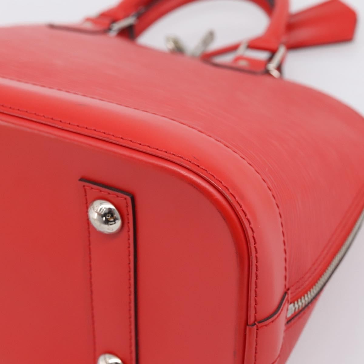 Louis Vuitton Alma Epi Red Leather Handbag (Pre-Owned)