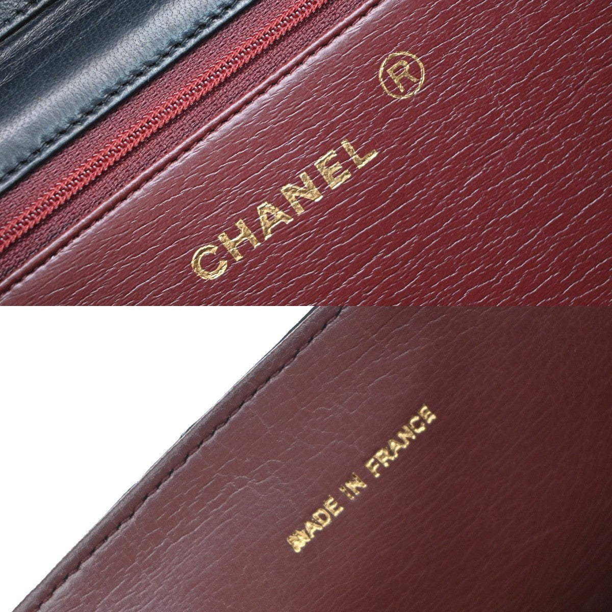 Chanel Vintage Clutch With Chain Quilted Leather Black Leather Clutche & Pouche Bag (Pre-Owned)