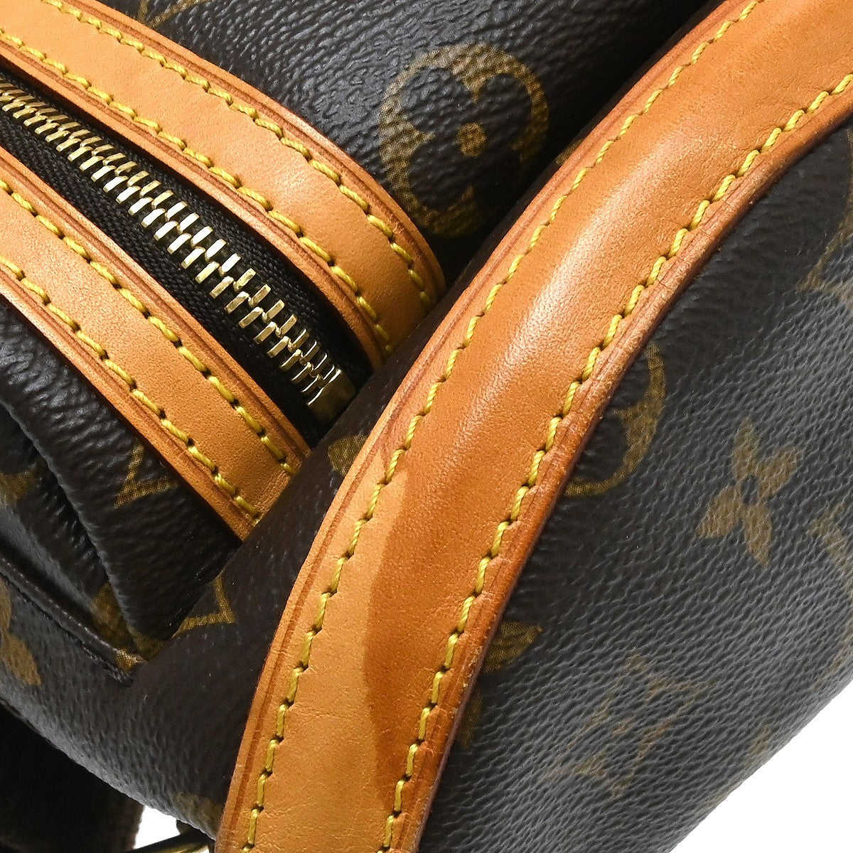 Louis Vuitton Bosphore Monogram Canvas Brown Canvas Backpack Bag (Pre-Owned)