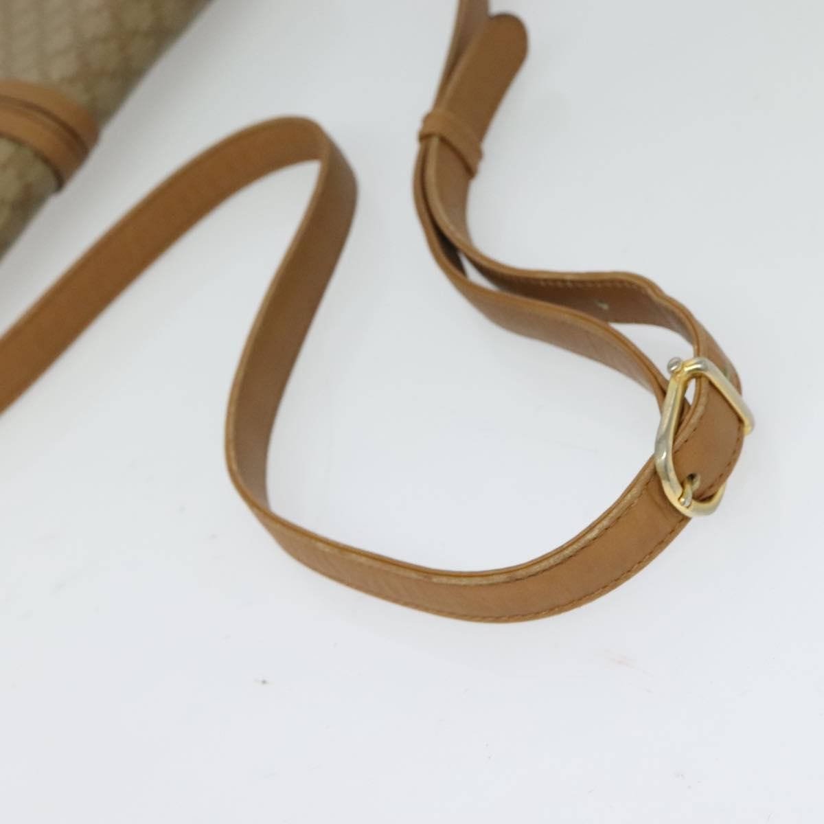 Celine Vintage Macadam Canvas Beige Canvas Backpack Bag (Pre-Owned)
