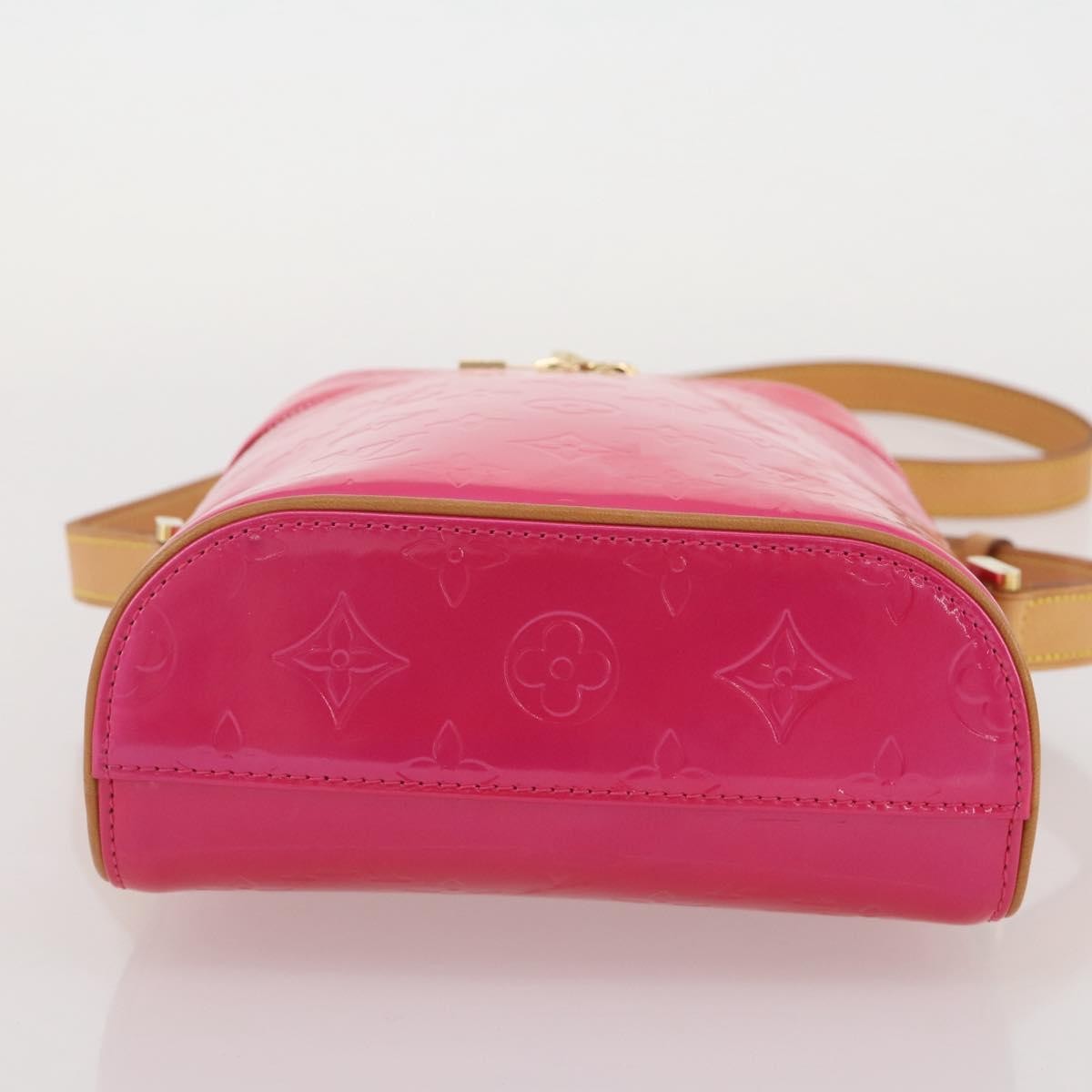 Louis Vuitton Sullivan Monogram Vernis Pink Patent_Leather Shoulder Bag Bag (Pre-Owned)