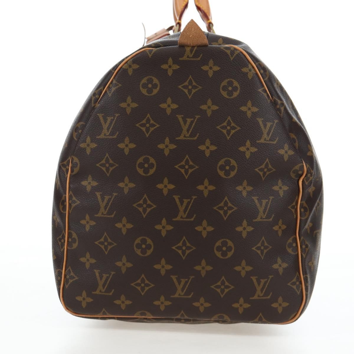 Louis Vuitton Keepall Monogram Canvas Brown Canvas Travel Bag Bag (Pre-Owned)
