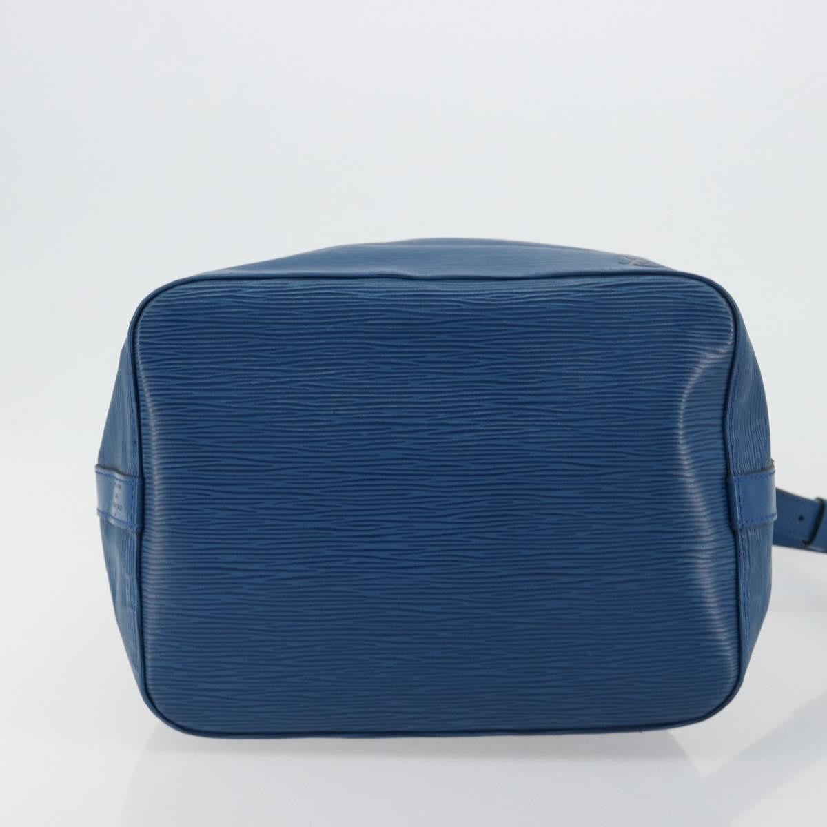 Louis Vuitton Petit Noe Epi Leather Blue Leather Shoulder Bag Bag (Pre-Owned)