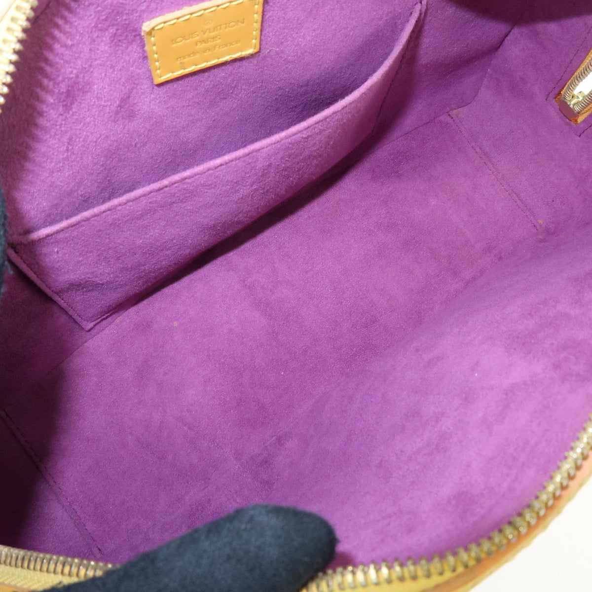 Louis Vuitton Jasmin Epi Leather Yellow Leather Handbag (Pre-Owned)