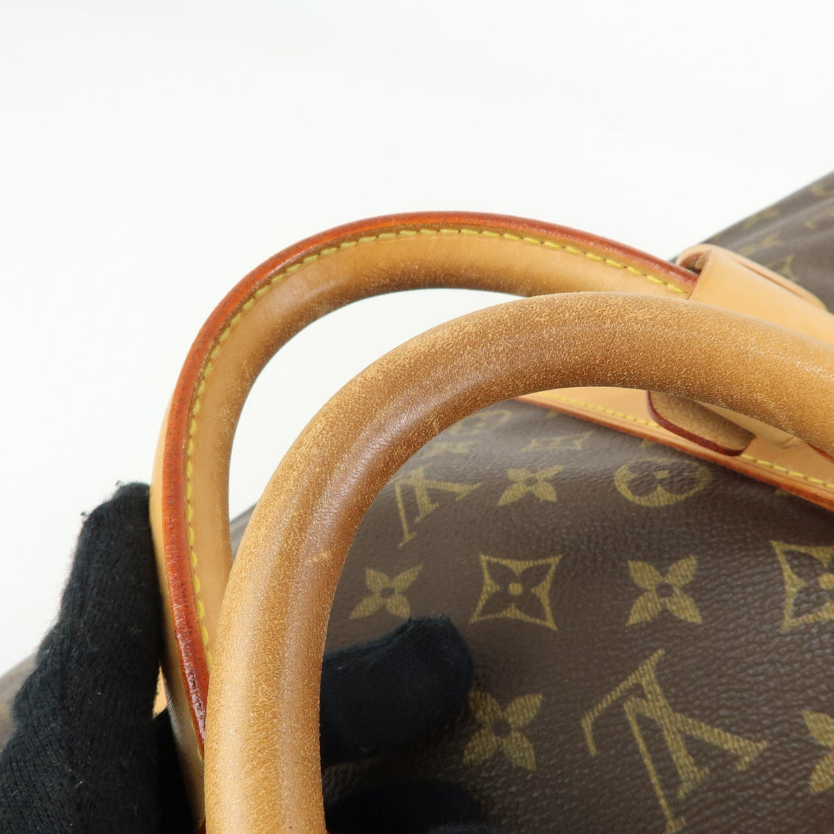 Louis Vuitton Keepall Monogram Canvas Brown Canvas Travel Bag Bag (Pre-Owned)