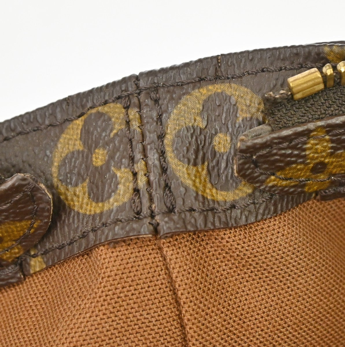 Louis Vuitton Cabas Piano Monogram Canvas Brown Canvas Tote Bag Bag (Pre-Owned)