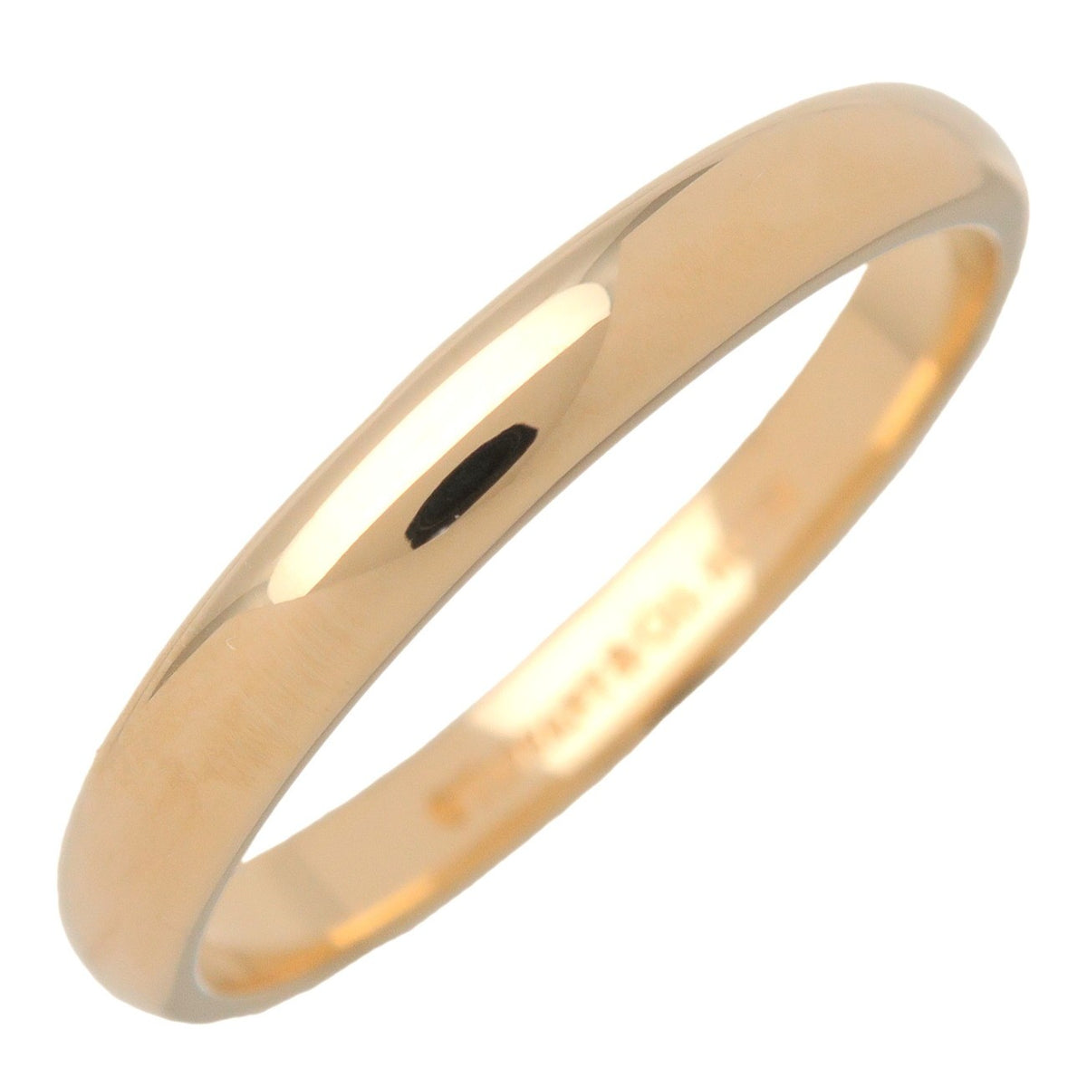 Tiffany & Co. Classic Wedding Band 18K Yellow Gold Gold Yellow_Gold Ring Jewelry (Pre-Owned)