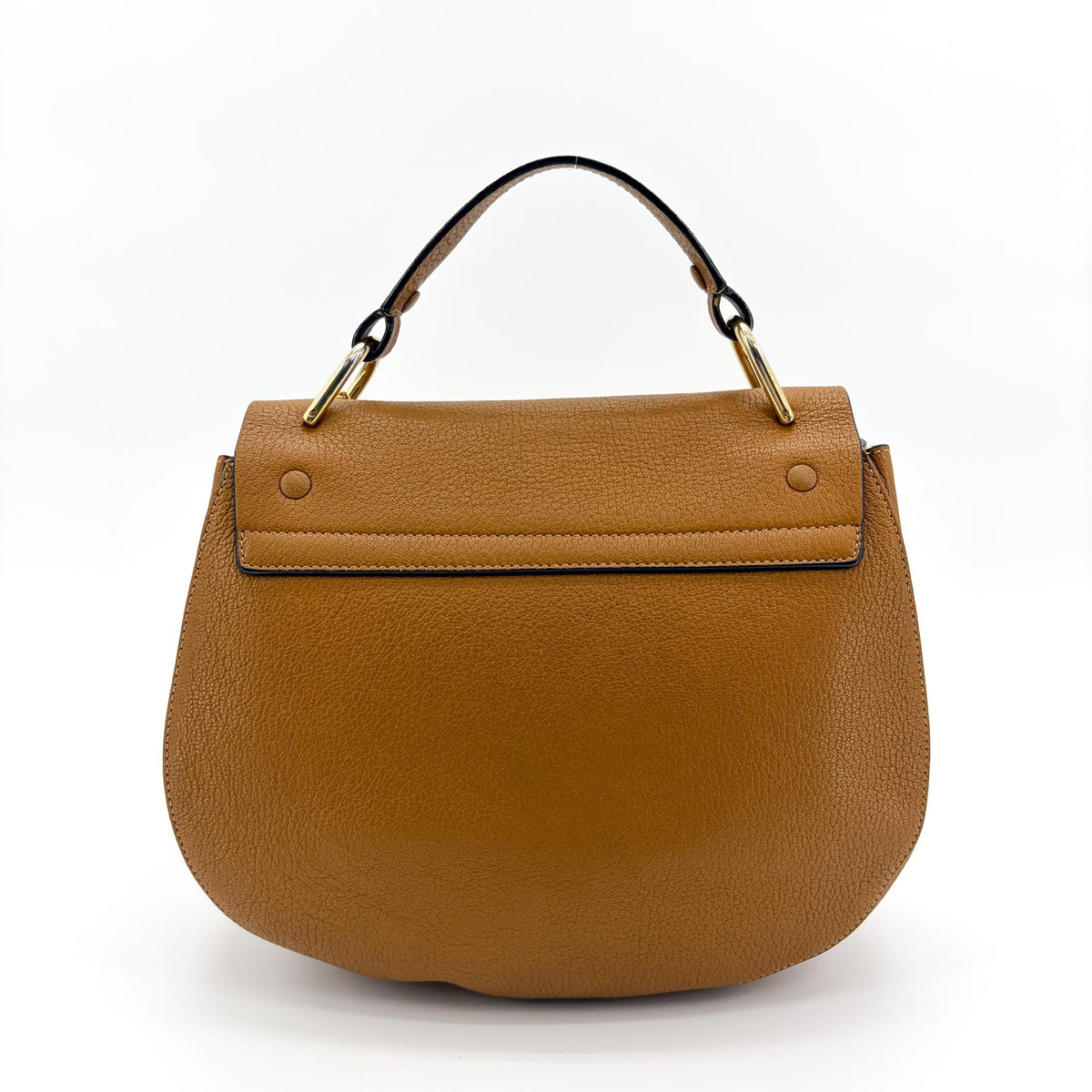 Chloe Drew Leather Brown Leather Crossbody Bag Bag (Pre-Owned)