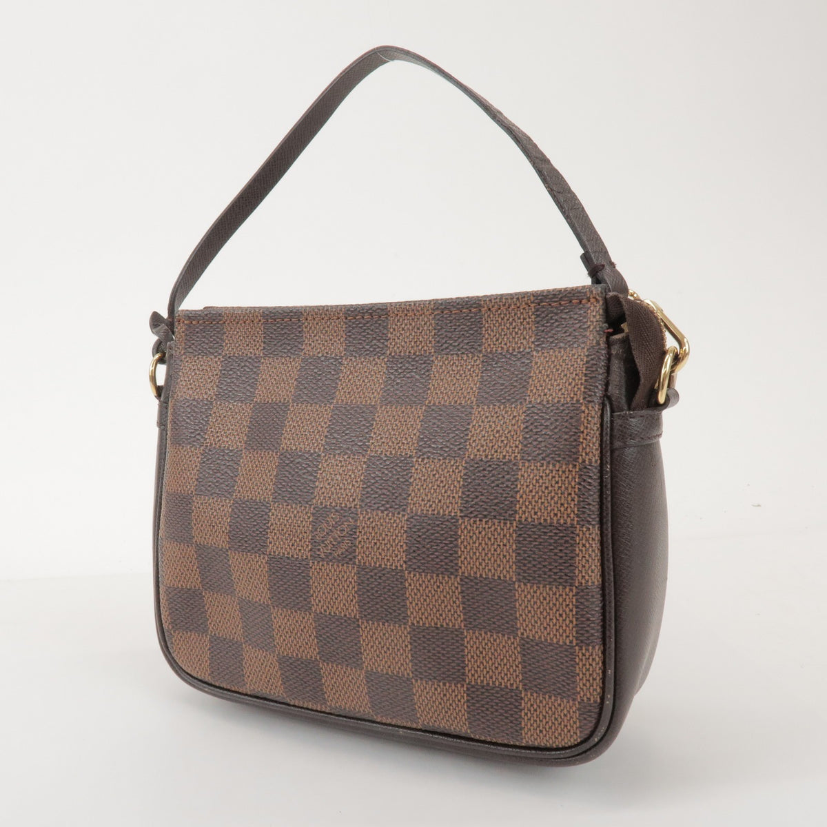 Louis Vuitton Trousse Make Up Damier Brown Canvas Clutche & Pouche Bag (Pre-Owned)