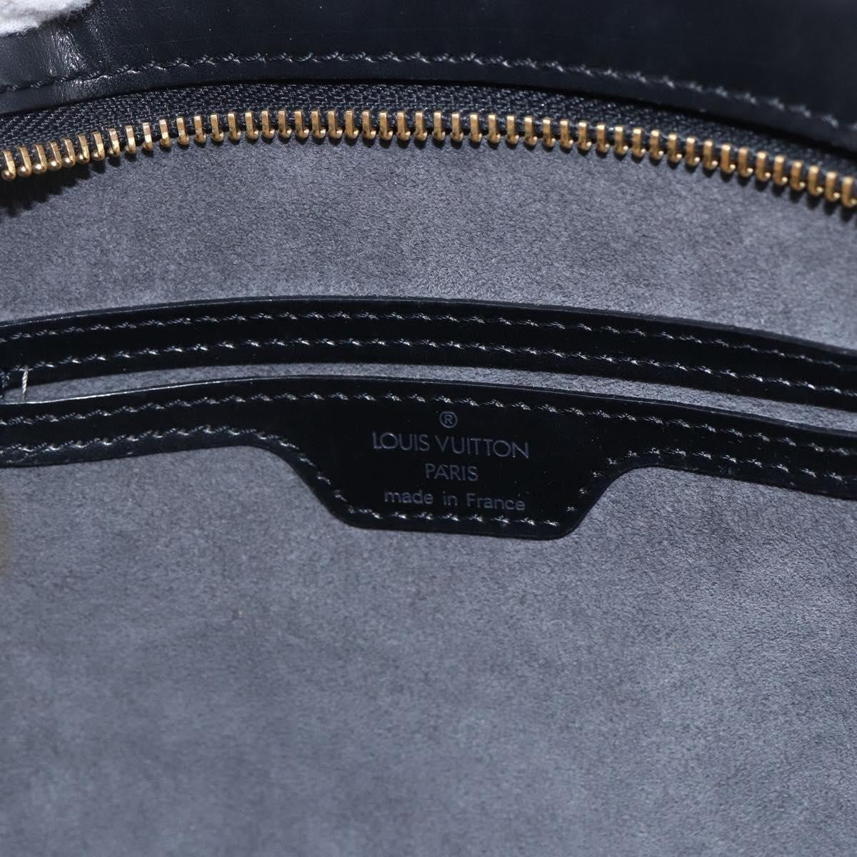 Louis Vuitton Saint Jacques Nm Epi Leather Black Leather Handbag (Pre-Owned)
