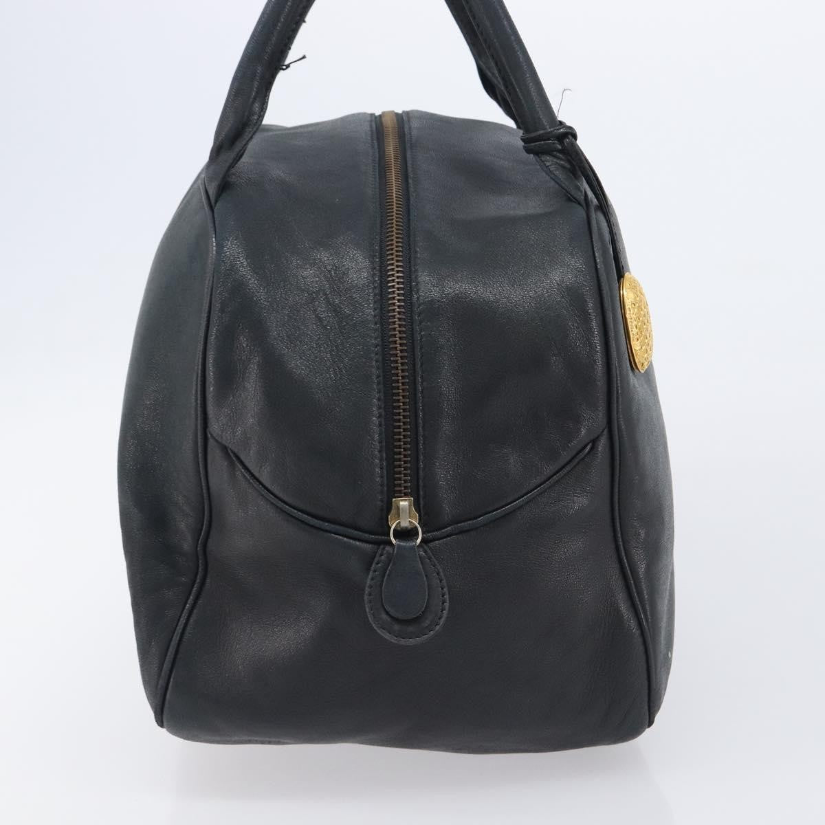 Christian Dior Handbag Leather Navy Leather Handbag (Pre-Owned)