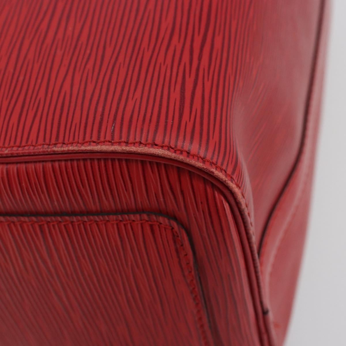 Louis Vuitton Speedy Epi Leather Red Leather Handbag (Pre-Owned)