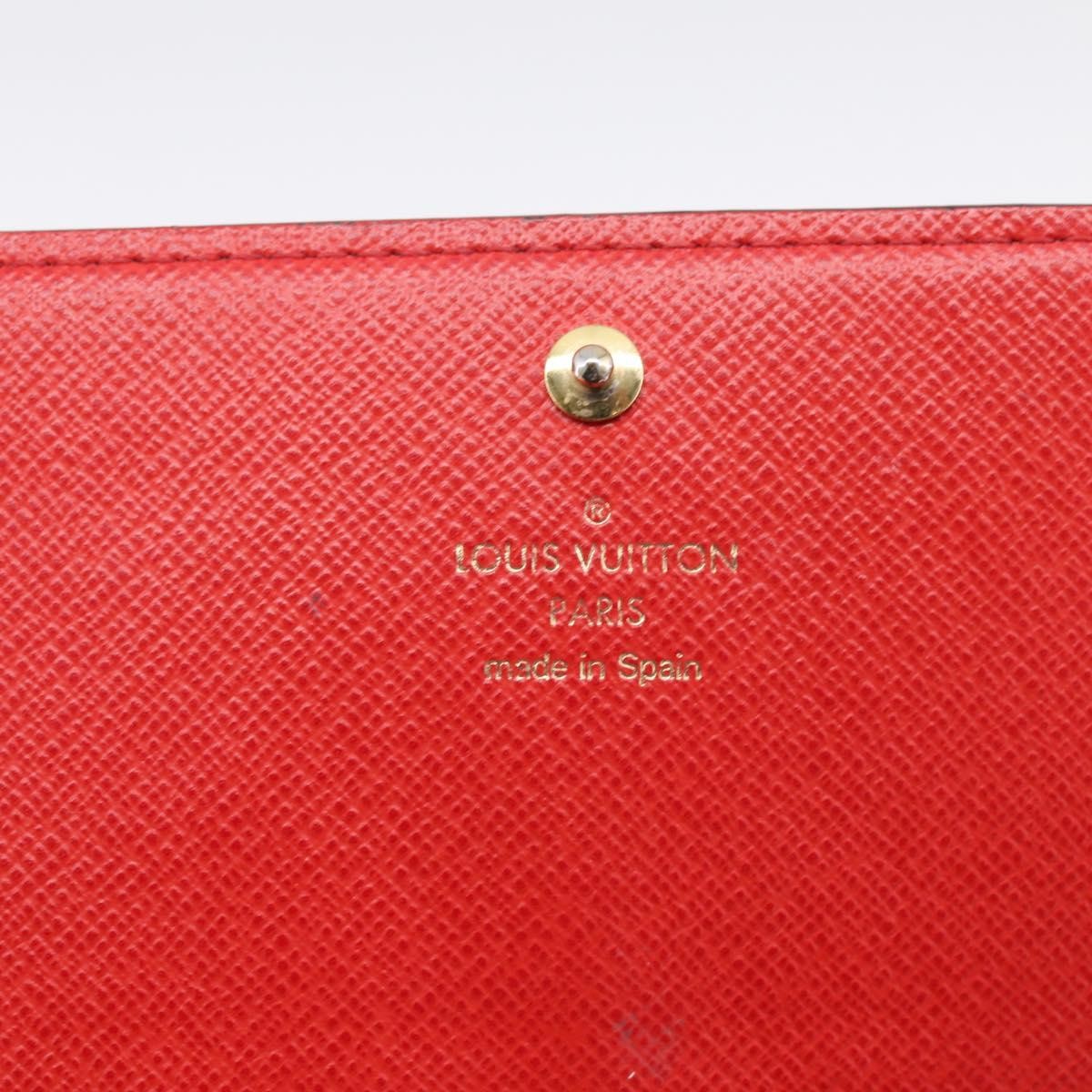 Louis Vuitton Sarah Wallet Nm Limited Edition Vivienne Xmas Monogram Canvas Brown Canvas Wallets Accessory (Pre-Owned)