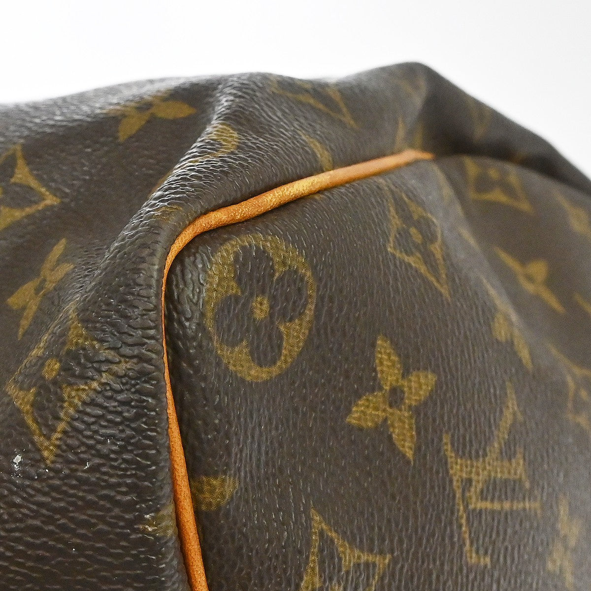 Louis Vuitton Speedy Monogram Brown Canvas Handbag (Pre-Owned)
