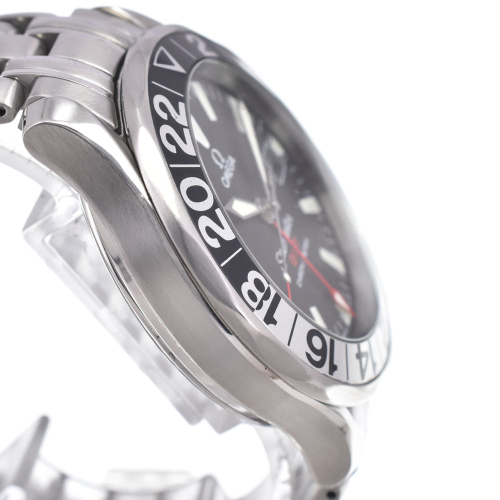 Omega Seamaster 300M Chronometer Gmt Automatic Stainless Steel Watch (Pre-Owned)