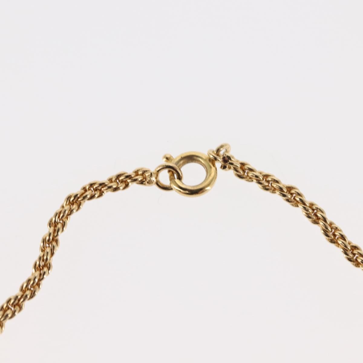 Christian Dior Vintage Logo Metal Gold Metal Bracelet Jewelry (Pre-Owned)