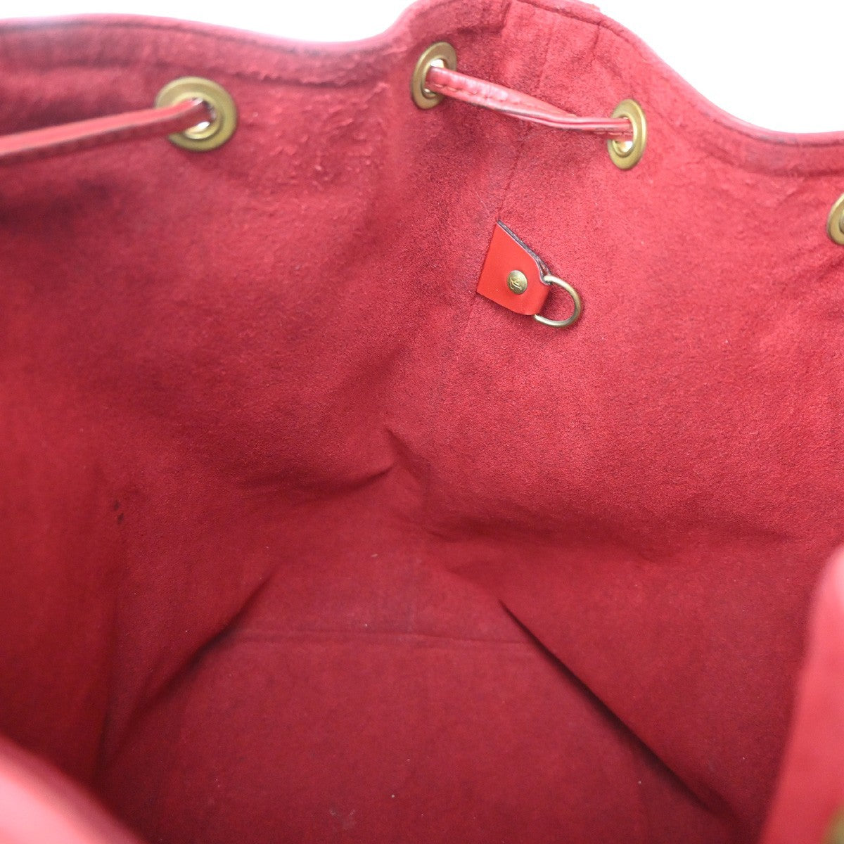 Louis Vuitton Petit Noe Epi Leather Red Leather Shoulder Bag Bag (Pre-Owned)