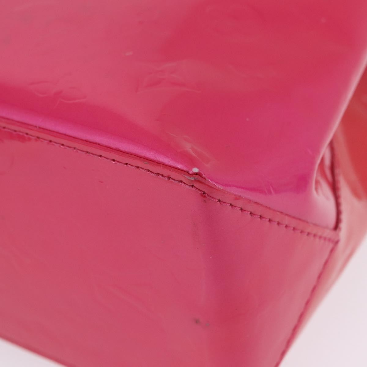 Louis Vuitton Reade Monogram Vernis Pink Patent_Leather Handbag (Pre-Owned)