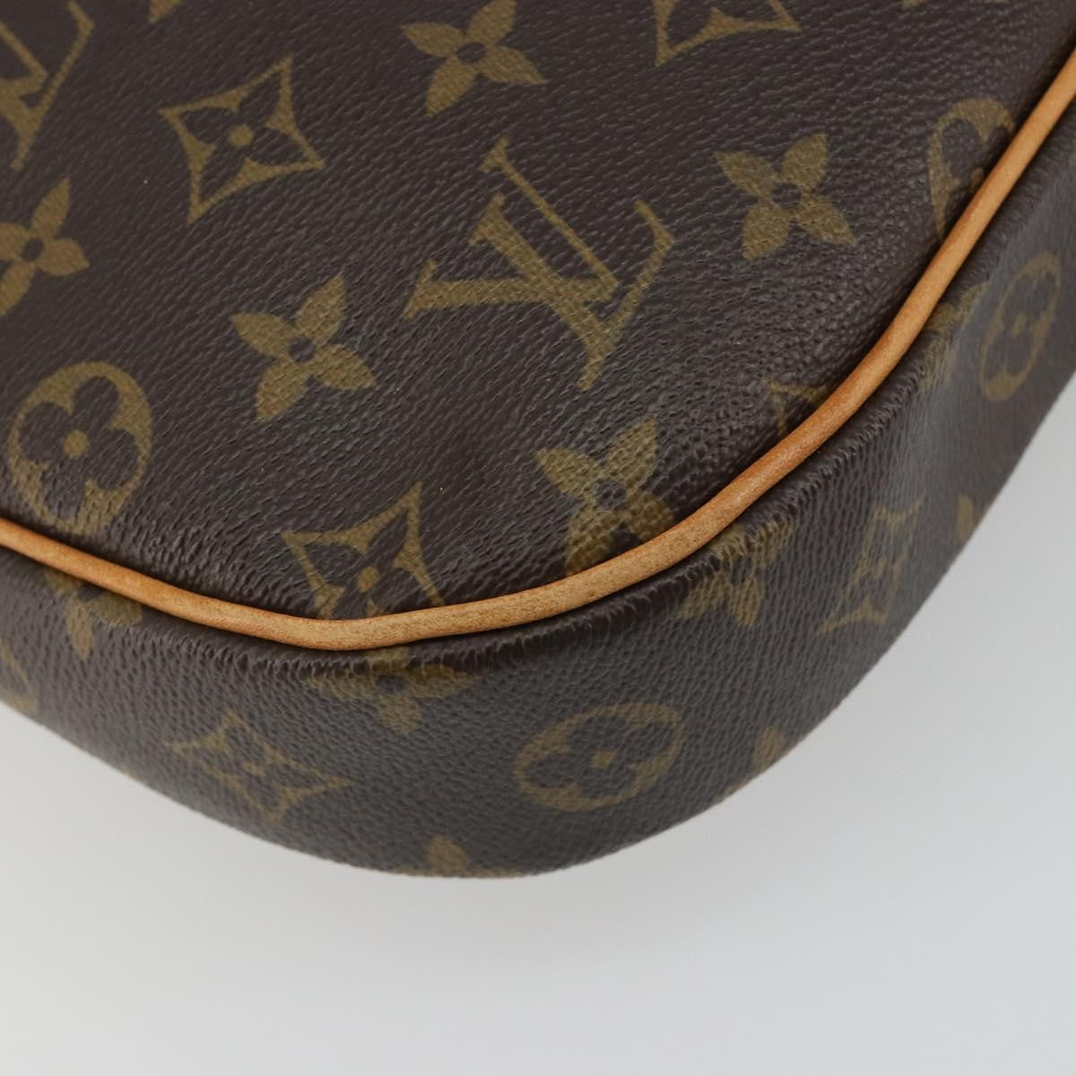 Louis Vuitton Odeon Monogram Canvas Brown Canvas Handbag (Pre-Owned)