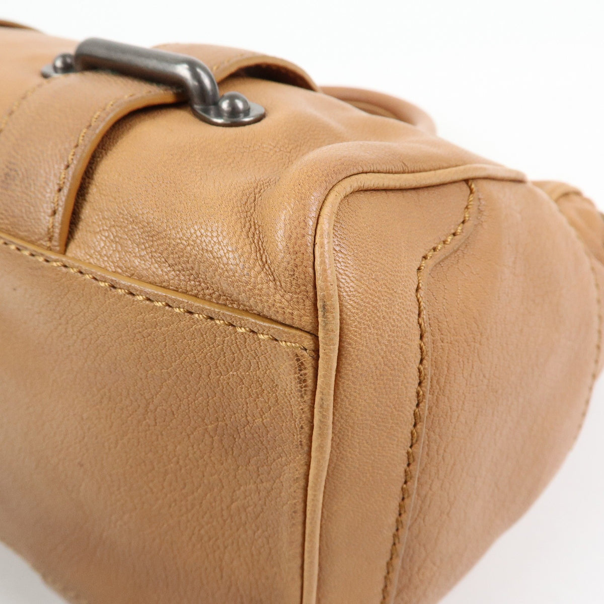 Celine Handbag Leather Brown Leather Handbag (Pre-Owned)