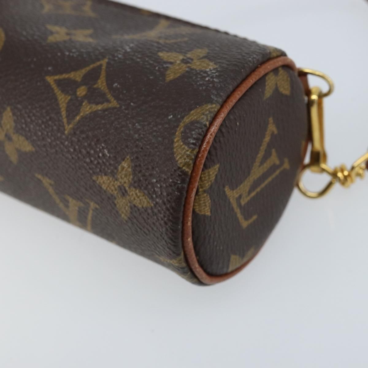 Louis Vuitton Papillon Pochette Monogram Canvas Brown Canvas Clutche & Pouche Bag (Pre-Owned)
