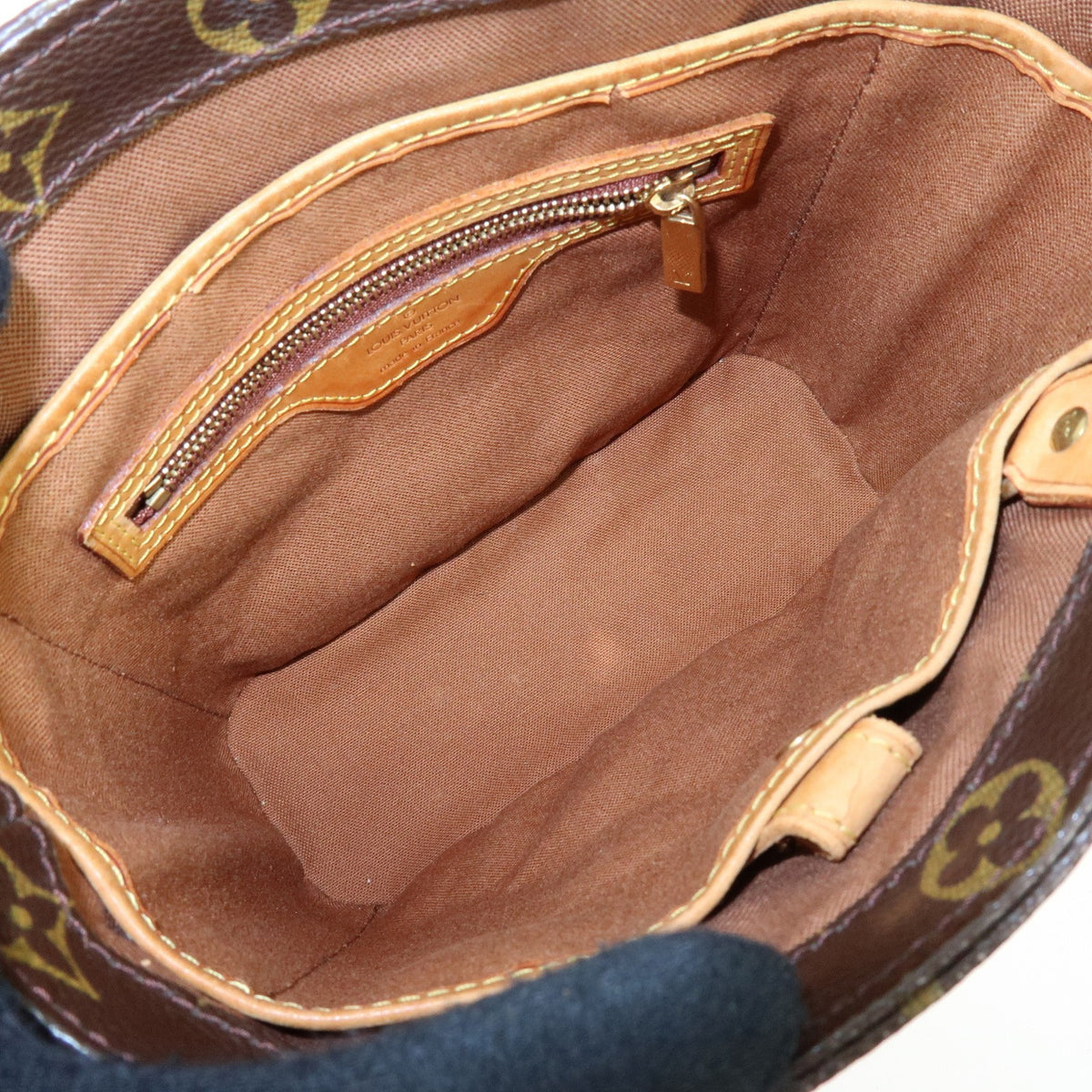 Louis Vuitton Vavin Monogram Empreinte Leather Brown Canvas Tote Bag Bag (Pre-Owned)