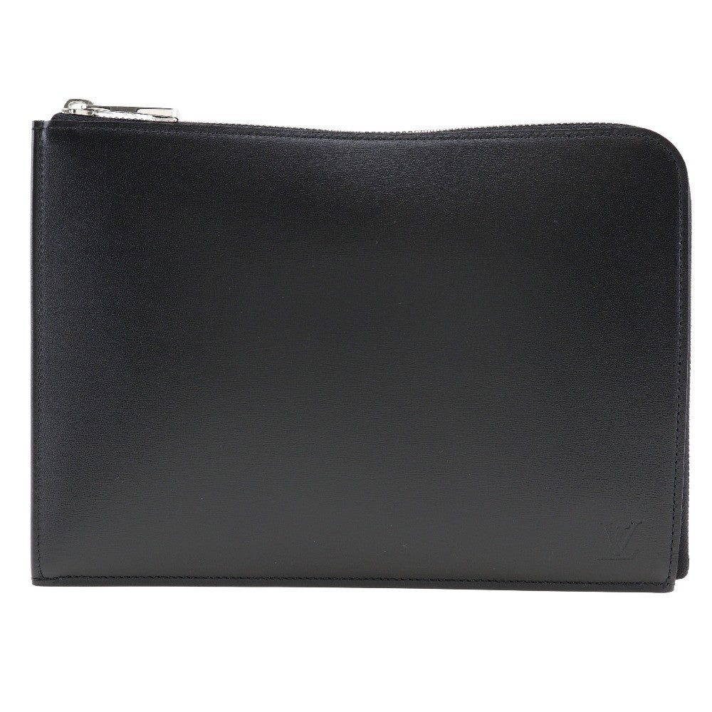Louis Vuitton Pochette Jour Nomade Leather Black Leather Clutche & Pouche Bag (Pre-Owned)