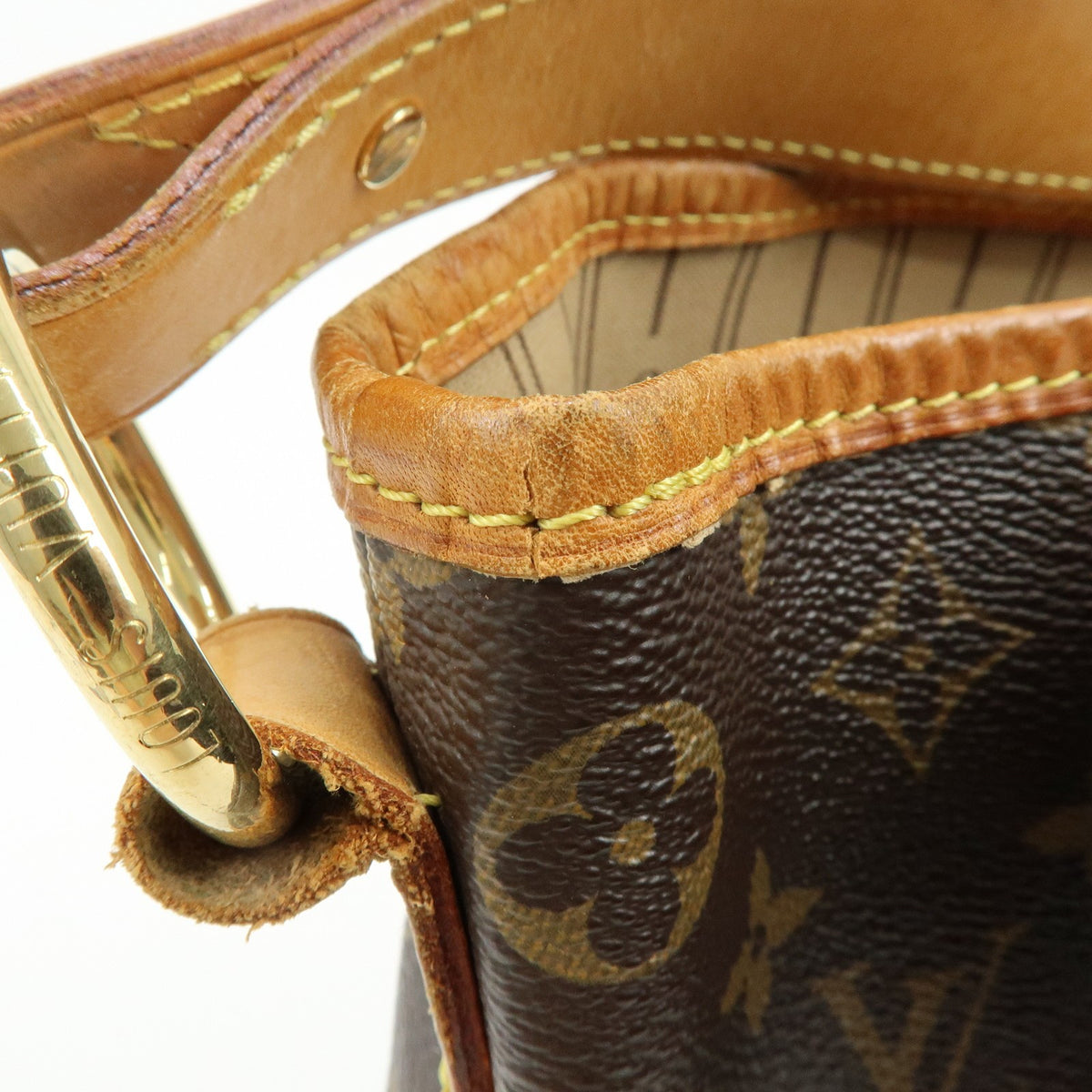 Louis Vuitton Delightful Monogram Canvas Brown Canvas Handbag (Pre-Owned)