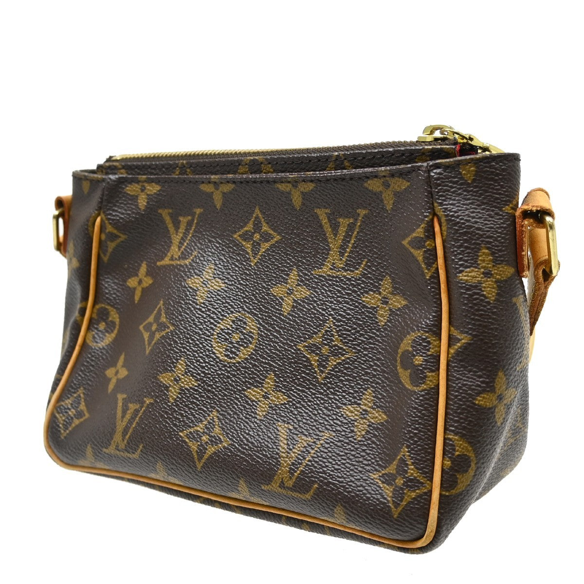 Louis Vuitton Viva Cite Monogram Canvas Brown Canvas Handbag (Pre-Owned)